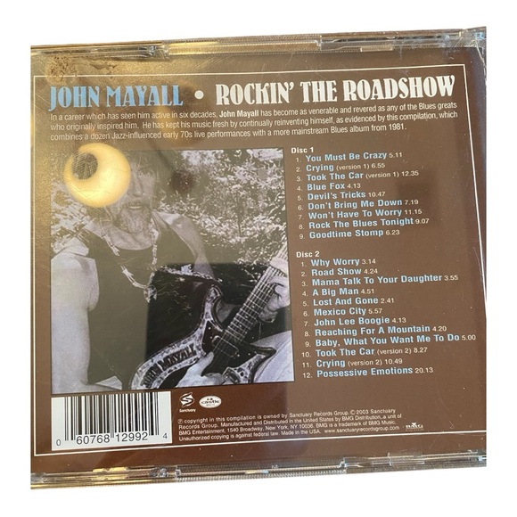 2 disc set John Mayall Rockin’ The Roadshow - Picture 2 of 6